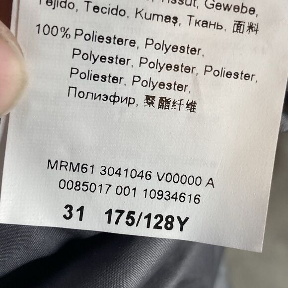 Voyage by Marina Rinaldi Jacket Womens Large Light Gray Raincoat Mid Length - Picture 9 of 10